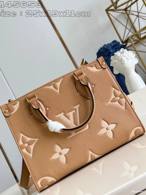Cheap PM-25*19*11.5cm ONTHEGO VUITTON LOUIS 0810